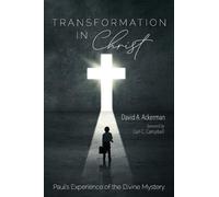 David A Ackerman Transformation in Christ (Tascabile)