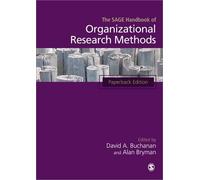 David A. Buchana The SAGE Handbook of Organizational Research Method (Tascabile)