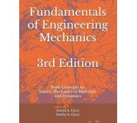 David A Cicci Fundamentals of Engineering Mechanics (Tascabile)
