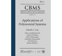 David A. Cox Applications of Polynomial Systems (Tascabile)