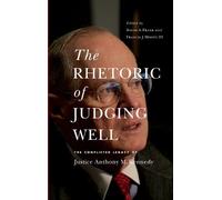 David A. Frank The Rhetoric of Judging Well (Copertina rigida)