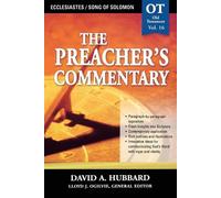 David A. Hubbar The Preacher's Commentary - Vol. 16: Ecclesiastes / (Tascabile)