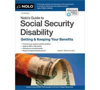 David A Morton III Nolo's Guide to Social Security Disability (Tascabile)