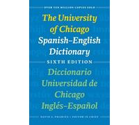 David A. Pharie The University of Chicago Spanish-English Dictionary (Tascabile)