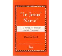 David A. Reed "In Jesus' Name" (Tascabile)