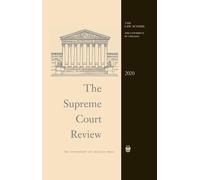 David A. Strauss The Supreme Court Review, 2020 (Copertina rigida)