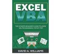 David A Williams Excel VBA (Tascabile)