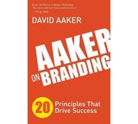David Aaker Aaker on Branding (Copertina rigida)