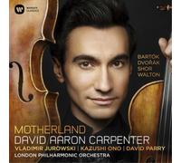 David Aaron Carpenter( Viola), London Philharmonic Orchestra, - Motherland. Musiche Di Bartok, Dvorak, Shor, Walton