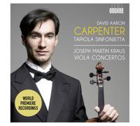 David Aaron Carpenter Joseph Martin Kraus: Viola Concertos (CD) Album