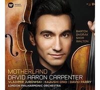 David Aaron Carpenter( Viola), London Philharmonic Orchestra, - Motherland. Musiche Di Bartok, Dvorak, Shor, Walton
