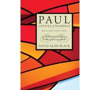 David Alan Black Paul, Apostle of Weakness (Copertina rigida)