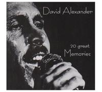 David Alexander 20 Great Memories (CD) Album