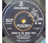David and Jonathan - Lovers Of The World Unite