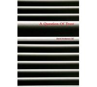 David Anderson A Question Of Trust (Tascabile)