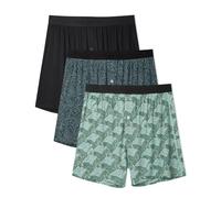 DAVID ARCHY 3 Boxer Uomo in bambù, Mutande a Pantaloncino, Comodi, Leggeri e Traspiranti