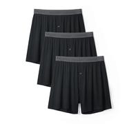 DAVID ARCHY 3 Boxer Uomo in bambù, Mutande a Pantaloncino, Comodi, Leggeri e Traspiranti