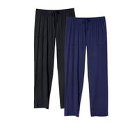 DAVID ARCHY Pantaloni da pigiama da uomo Pantaloni da salotto da uomo, Pantaloni da salotto traspiranti e confortevoli