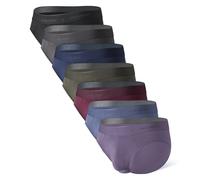 DAVID ARCHY Slip Boxer Uomo Modal con Patta Marsupio Separato Microfibra Multipack Mutande Funzione Doppie Tasche Intimo