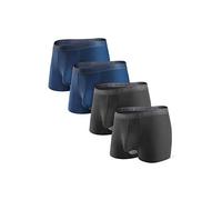 DAVID ARCHY Slip Boxer Uomo Modal con Patta Marsupio Separato Microfibra Multipack Mutande Funzione Doppie Tasche Intimo