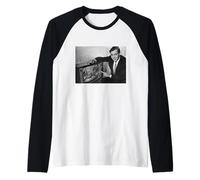 David Attenborough - Controller TV Life On Earth Nature Maglia con Maniche Raglan