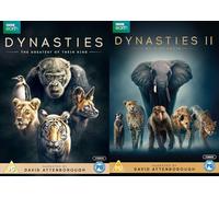 David Attenborough Dynasties 1-2 DVD Collection - Dynasties DVD / Dynasties ii DVD - Dynasties 2 Movies Collection DVD