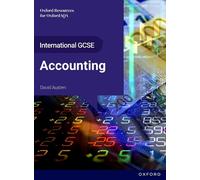 OxfordAQA International GCSE Accounting (9215): Student Book