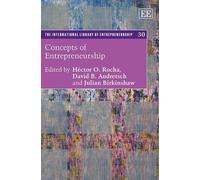 David B. Audretsch Concepts of Entrepreneurship (Copertina rigida)