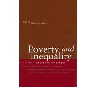 David B. Grusky Poverty and Inequality (Copertina rigida)