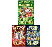 David Baddiel Collection 3 Books Set (The Boy Who Got Accidentally Famous, Virtually Christmas, Future Friend)