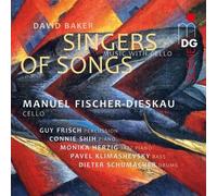 David Baker Singers of Song: Music With Cello (CD)