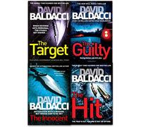 David Baldacci Will Robie Serie 5 Collezione di libri Set Hit: l'innocente, il bersaglio, il colpevole