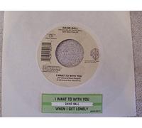 DAVID BALL - DAVID BALL i want to with you/ when i get lonely WB 16927 (45 single vinyl record)