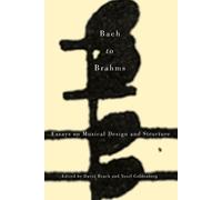 David Beach Bach to Brahms (Copertina rigida) Eastman Studies in Music