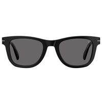 David Beckham Db 1006/s Occhiali Da Sole Uomo Nero Squadrato Grigio 50mm Polarizzato