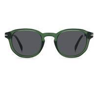 David Beckham Db 1007/s Occhiali Da Sole Uomo Verde Grigio 49mm