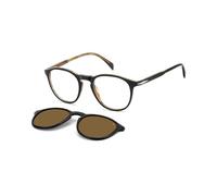 DAVID BECKHAM Db 1018/C Gafas, Black Striped Brown, ESTANDAR Unisex-Adulto