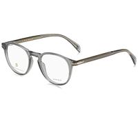 DAVID BECKHAM Uomo DB 1018 FT3 Montature da vista Acetato Grigio Rotonda