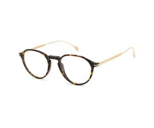 David Beckham Db 1105 2IK/20 HAVANA GOLD Eyewear Men's Acetate, Standard, 49