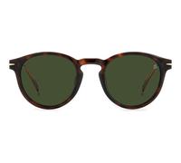 David Beckham Db 1111/s Occhiali Da Sole Uomo Avana Rotondo Verde 50mm