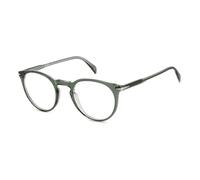 DAVID BECKHAM Uomo DB 1139 B59 Montature da vista Acetato Verde Rotonda