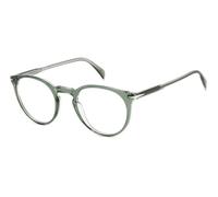 DAVID BECKHAM Uomo DB 1139 B59 Montature da vista Acetato Verde Rotonda