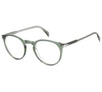 DAVID BECKHAM Uomo DB 1139 B59 Montature da vista Acetato Verde Rotonda