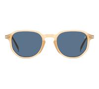 David Beckham Db 1140/s Occhiali Da Sole Uomo Giallo Geometrico Blu 50mm