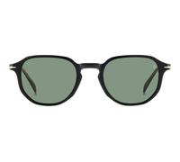 David Beckham Db 1140/s Occhiali Da Sole Uomo Nero Geometrico Verde 50mm