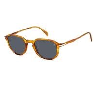 David Beckham Db 1140/S Occhiali, KVI/IR Striped Brwn, 50 Uomo
