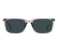 David Beckham Db 1163/f/s Occhiali Da Sole Uomo Grigio Rettangolari Giallo 58mm