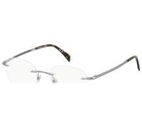 DAVID BECKHAM Uomo DB 1166 6LB Montature da vista Metallo Rutenio Blu Pantos Normale Specchiato