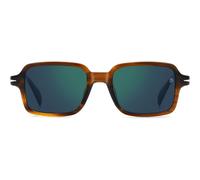 David Beckham Db 1179/s Occhiali Da Sole Uomo Marrone Rettangolari Verde 51mm