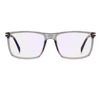David Beckham Db 1181 Occhiali Da Vista Uomo Grigio Rettangolari